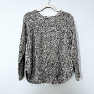 Jones New York Boucle Sweater (Black/White) S